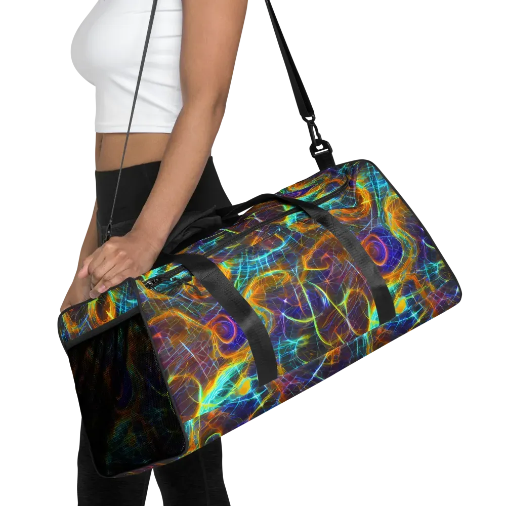 Sonic Vortex on Duffle Bag — Front