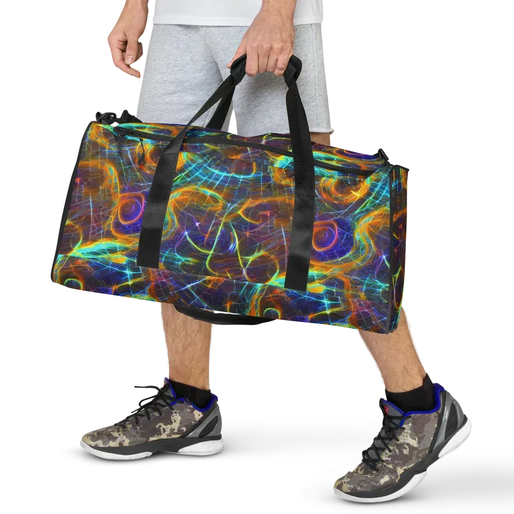 Sonic Vortex on Duffle Bag — Front