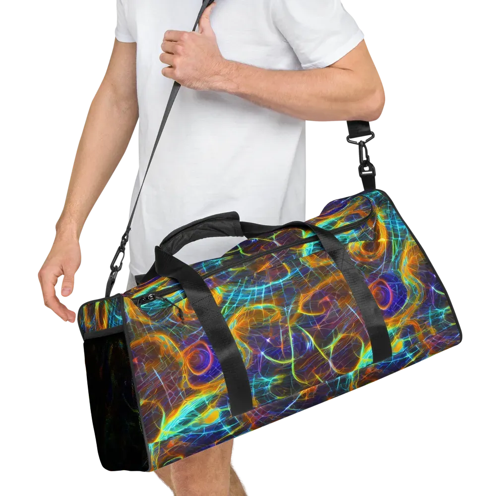 Sonic Vortex on Duffle Bag — Right Front
