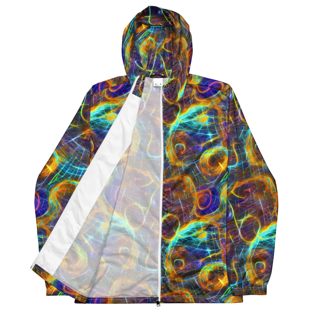 Sonic Vortex on Men's Windbreaker — Front