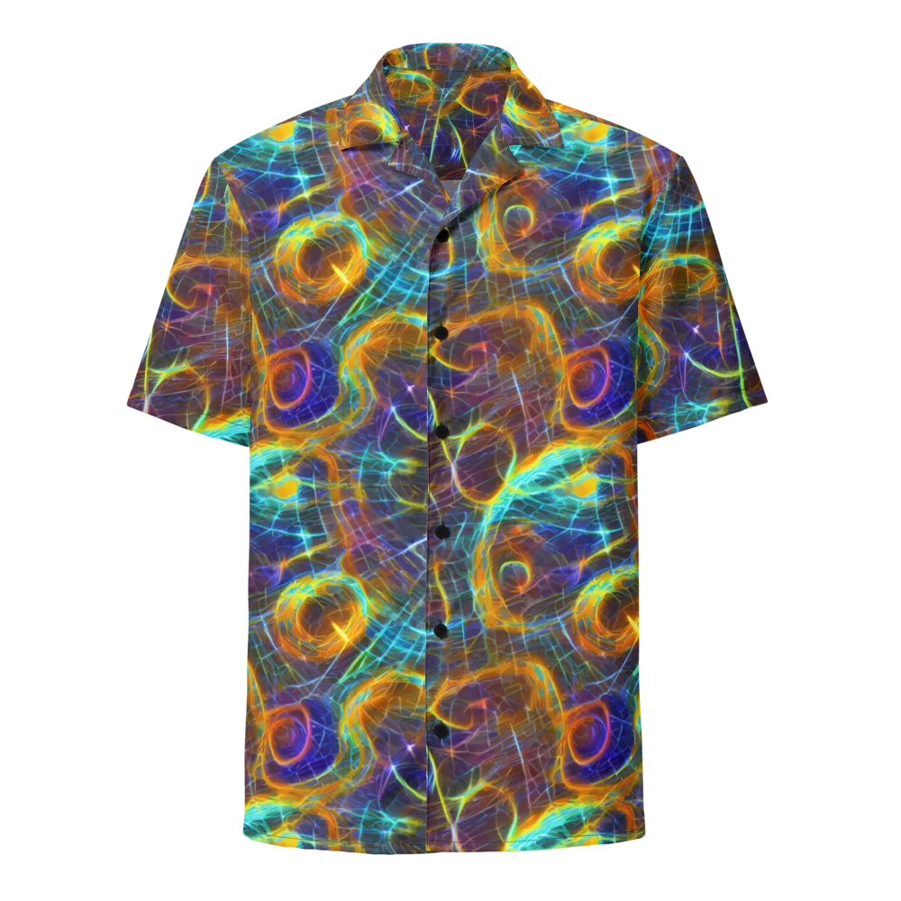 Sonic Vortex on Button Shirt — Front
