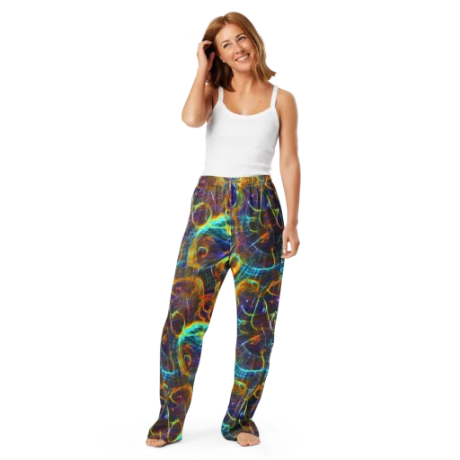 Sonic Vortex on a Women's Pajama Pants