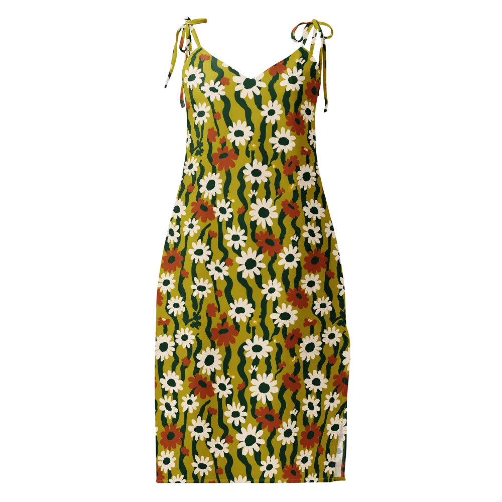 Wildflower Current on Slip Dress — Front