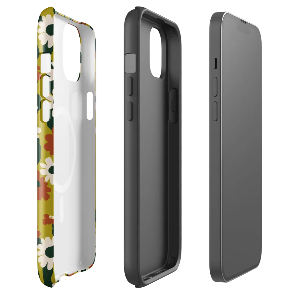 Wildflower Current on MagSafe Tough Case for iPhone® — Front
