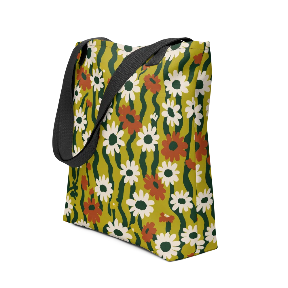 Wildflower Current on Tote Bag — Front