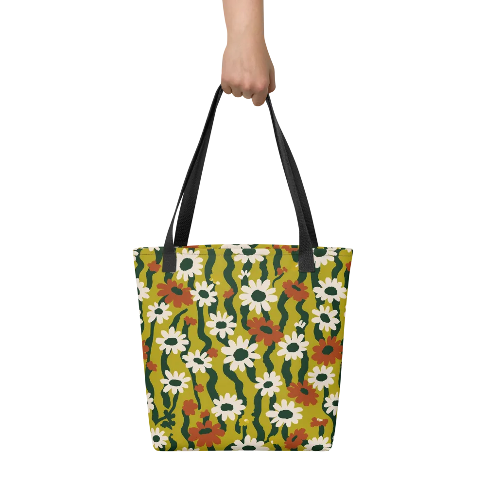 Wildflower Current on Tote Bag — Front
