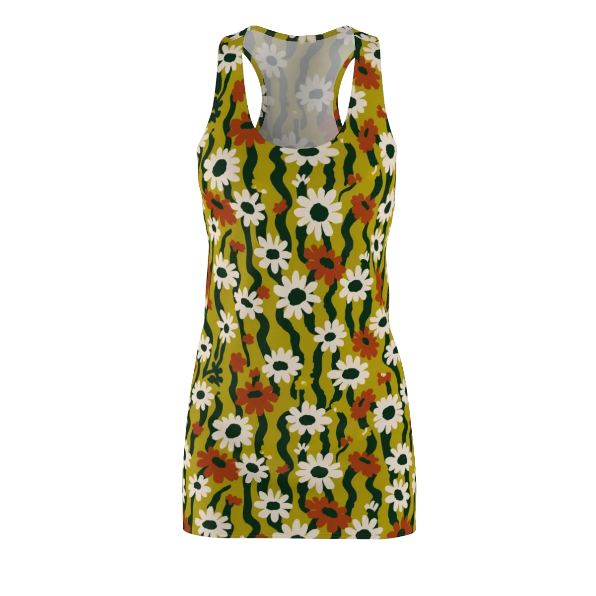 Wildflower Current on Racerback Dress — Front
