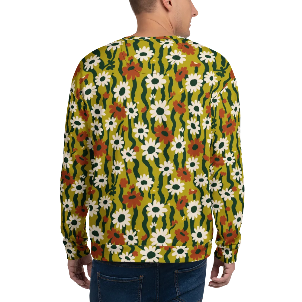 Wildflower Current on Sweatshirt — Back