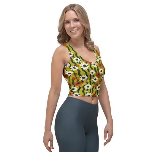 Wildflower Current on a Crop Top