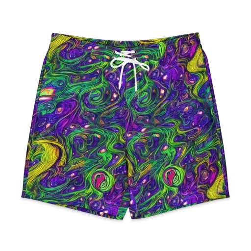 Psychic River on a Men's Board Shorts