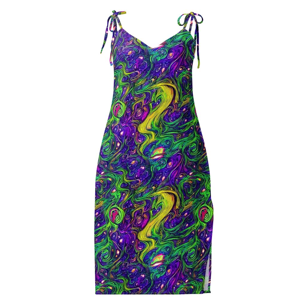 Psychic River on Slip Dress — Front