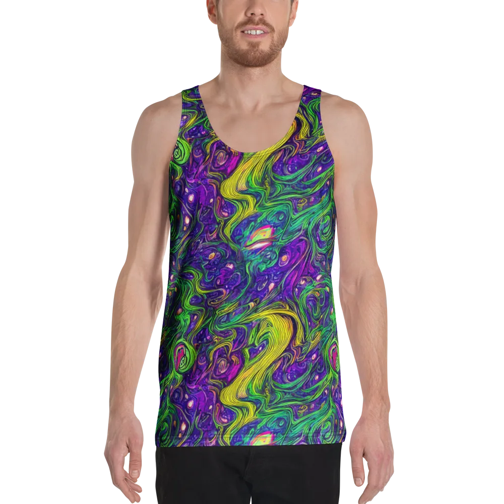 Psychic River on Men's Tank Top — Front