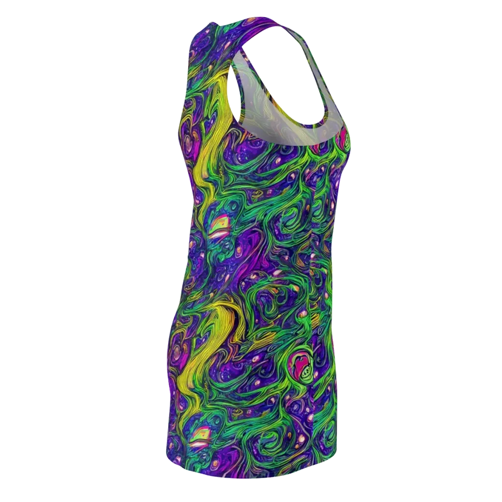 Psychic River on Racerback Dress — Back Side
