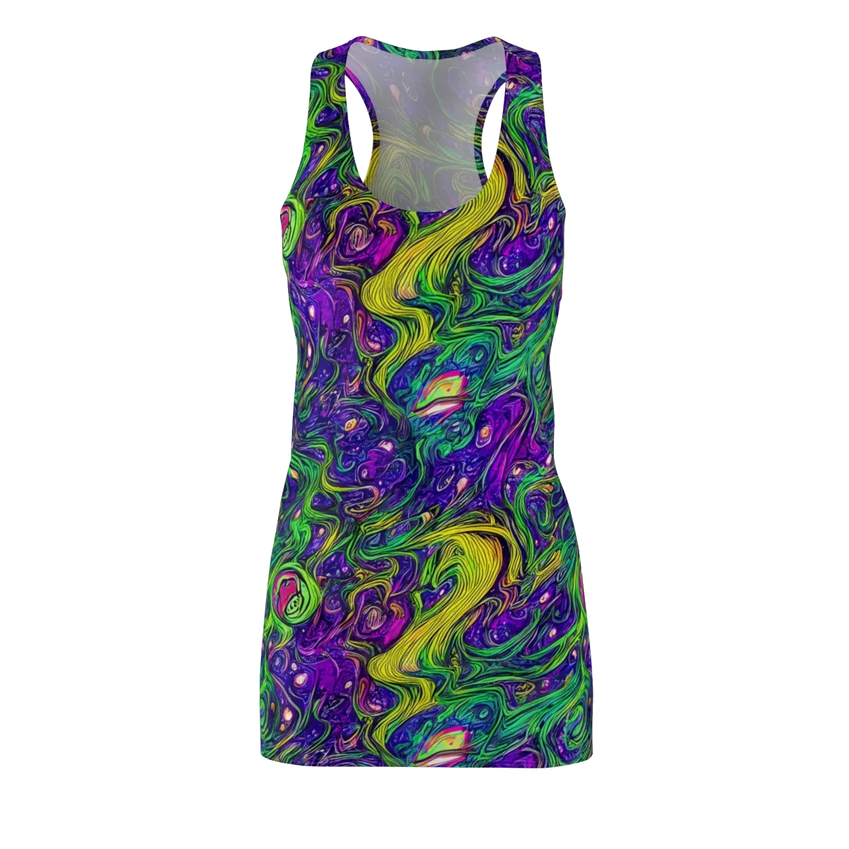 Psychic River on Racerback Dress — Front