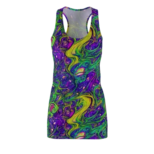 Psychic River on a Racerback Dress