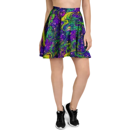 Psychic River on a Skater Skirt