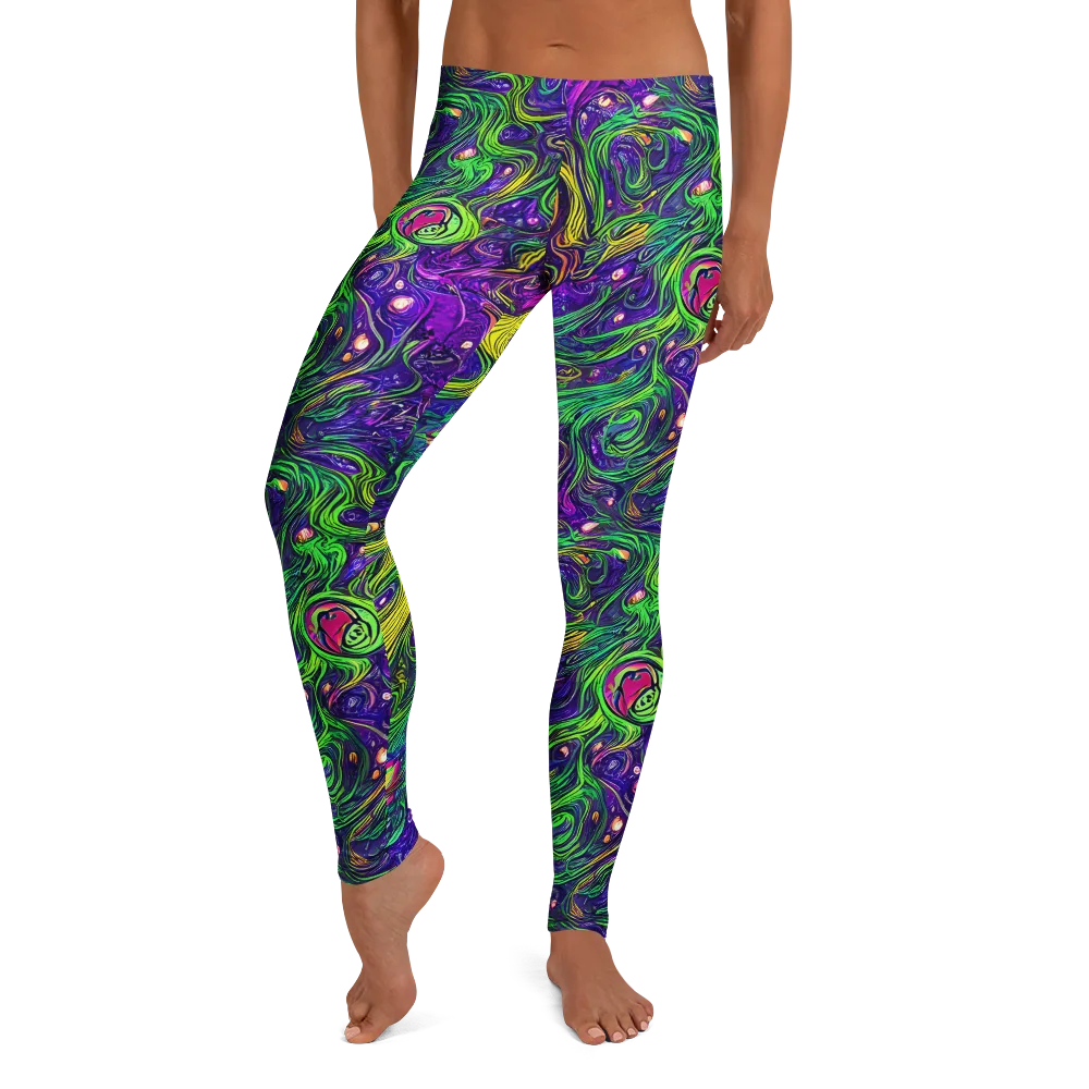 Psychic River on Leggings — Front