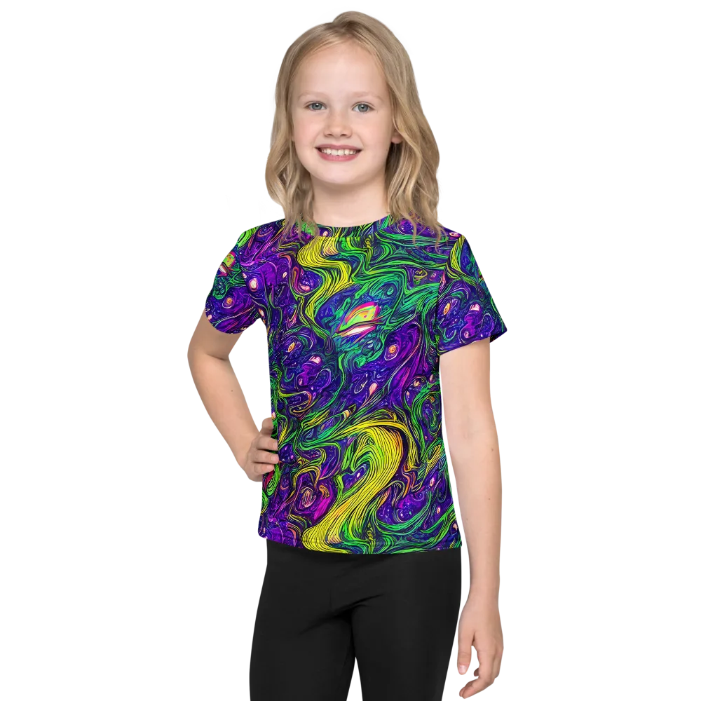 Psychic River on Kids Crew Neck T-Shirt — Front