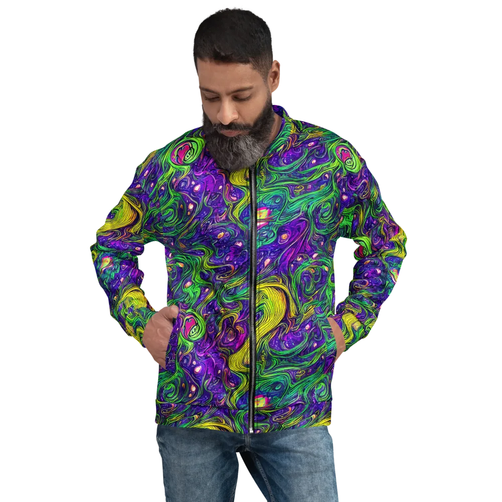Psychic River on Bomber Jacket — Front