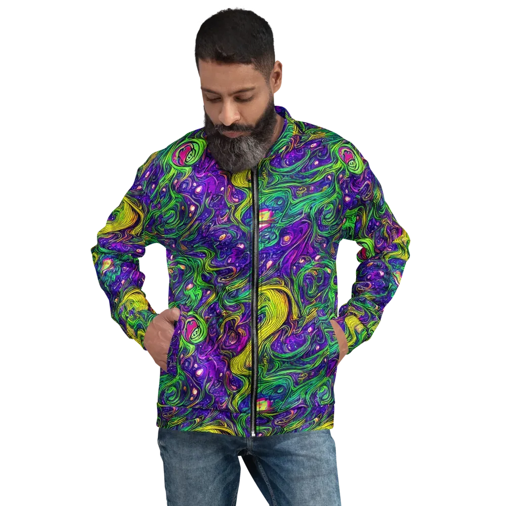 Psychic River on Bomber Jacket — Front