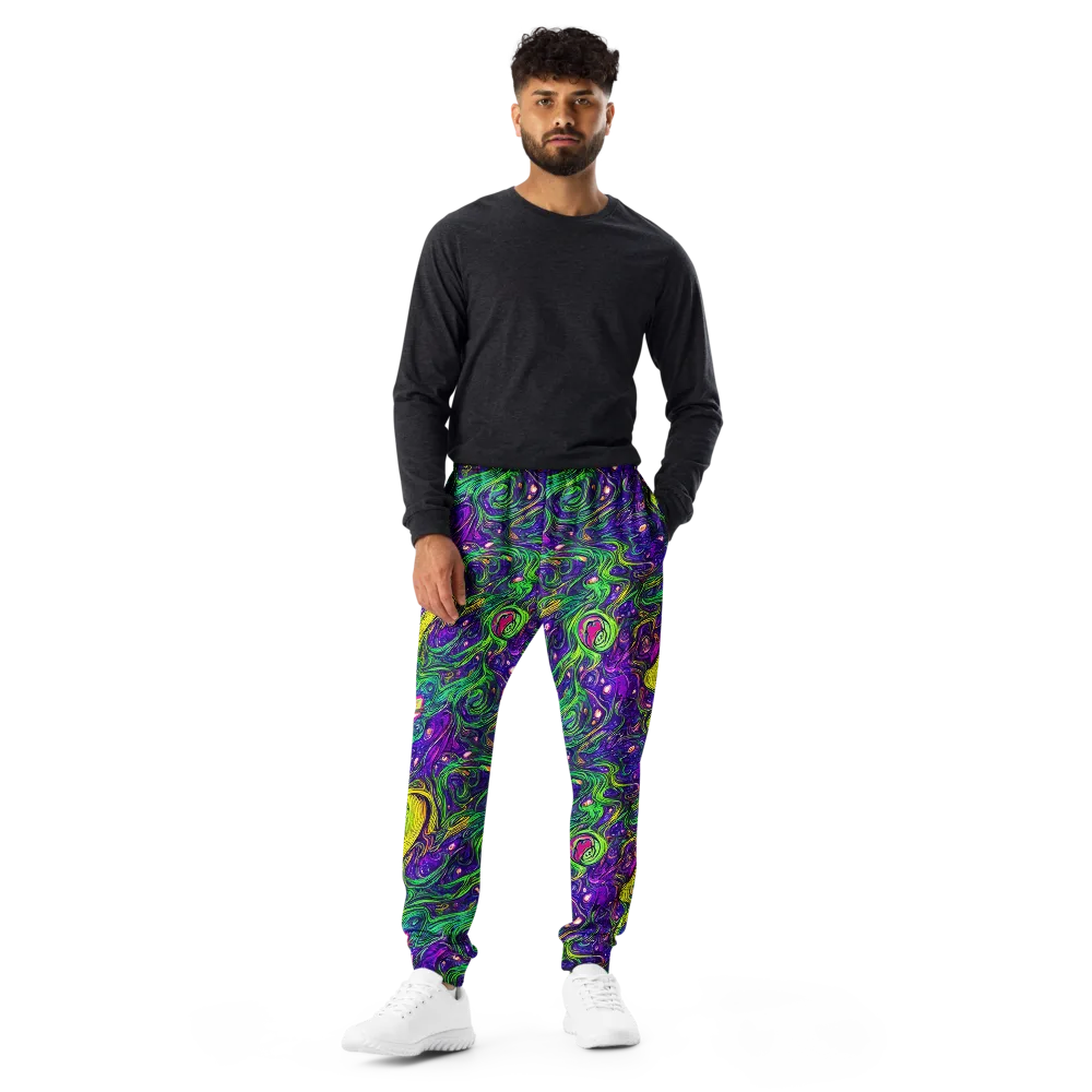 Psychic River on Men's Joggers — Front
