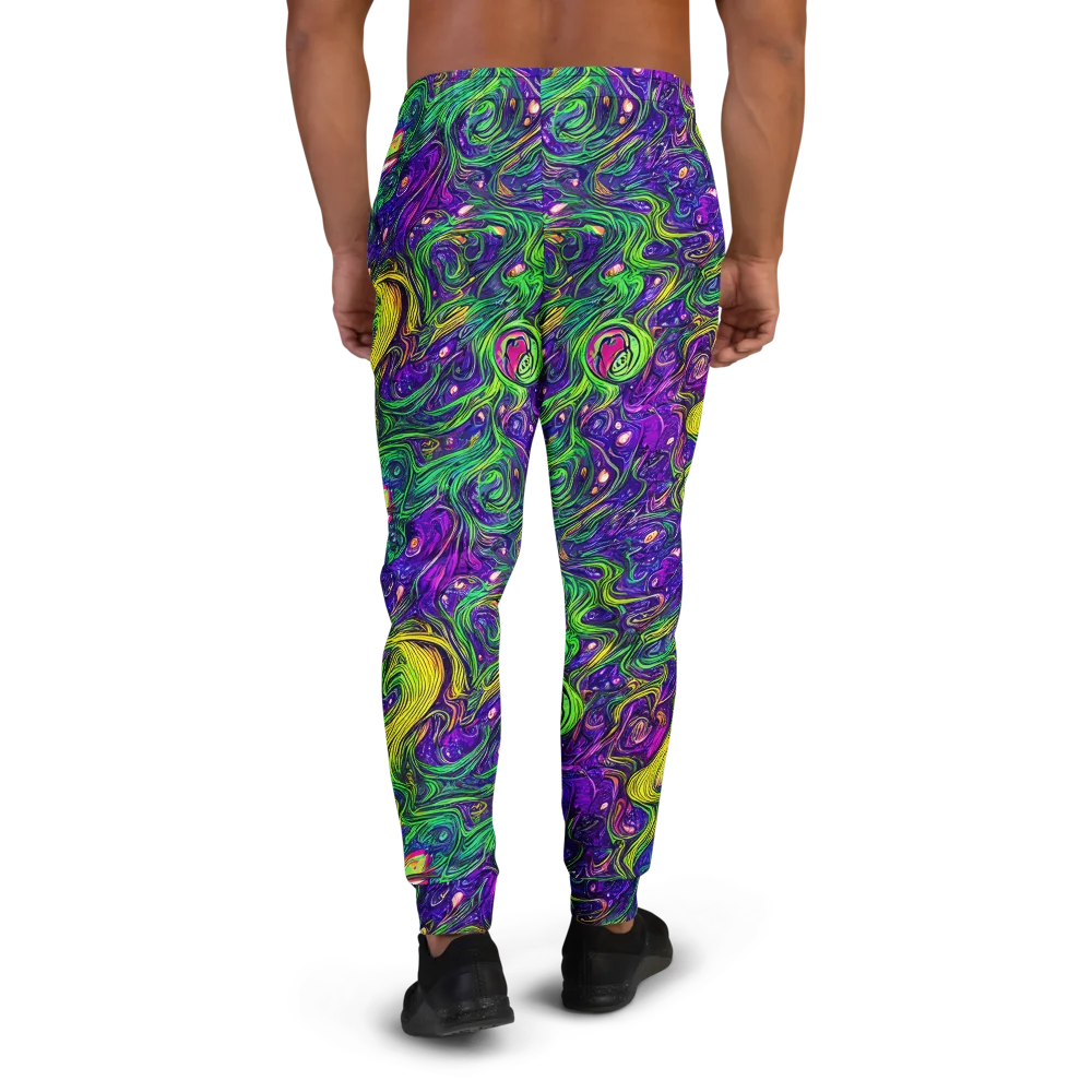 Psychic River on Men's Joggers — Back