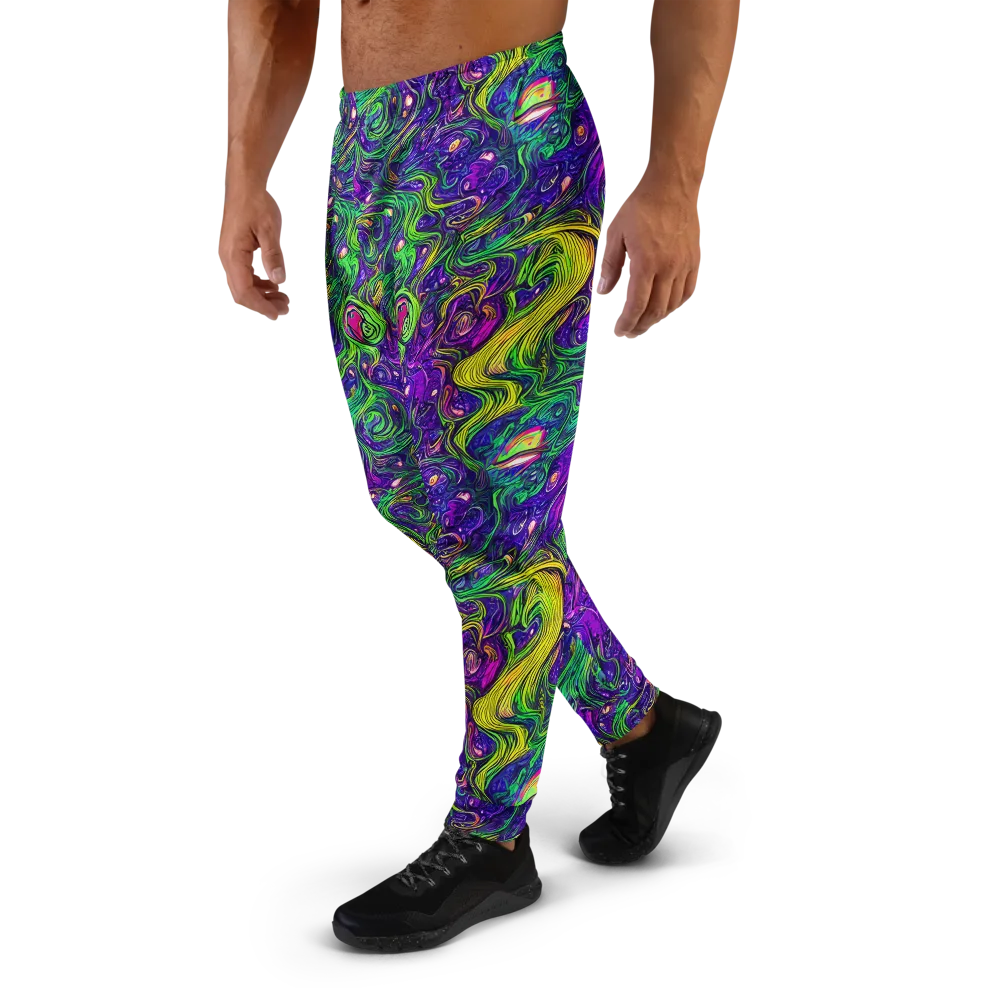 Psychic River on Men's Joggers — Left