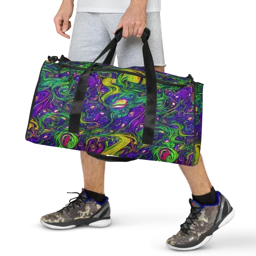 Psychic River on a Duffle Bag