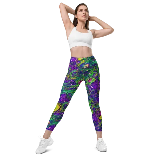 Psychic River on a Leggings with Pockets