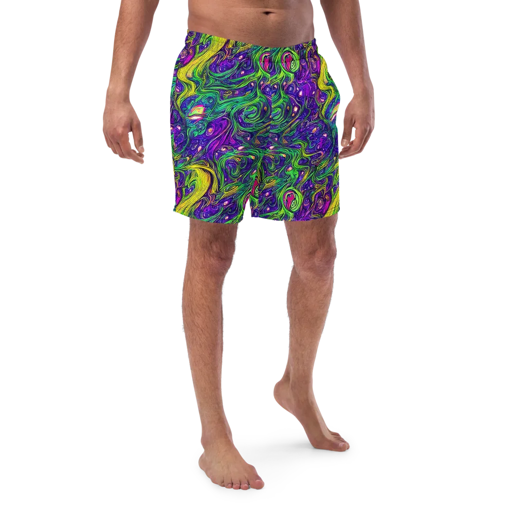 Psychic River on Swim Trunks — Front