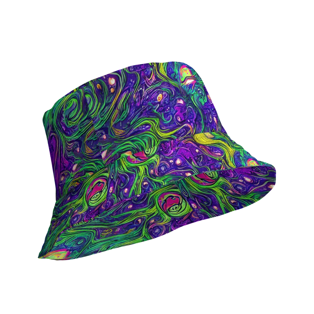 Psychic River on Reversible Bucket Hat — Product details Outside