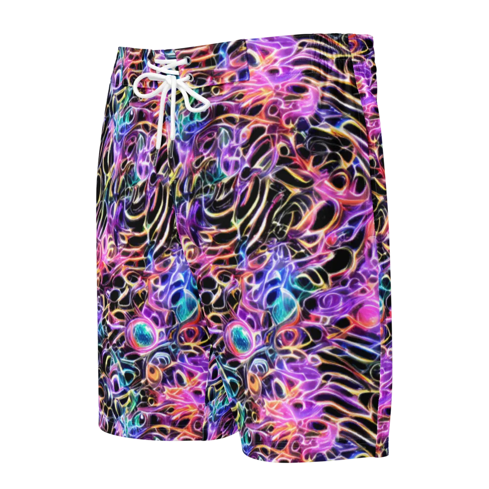 Afterglow Surge on Men's Board Shorts — Front