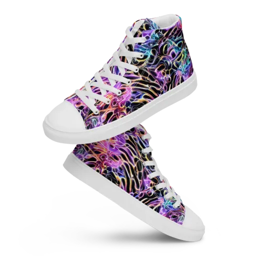 Afterglow Surge on a Women's High Top Canvas Shoes