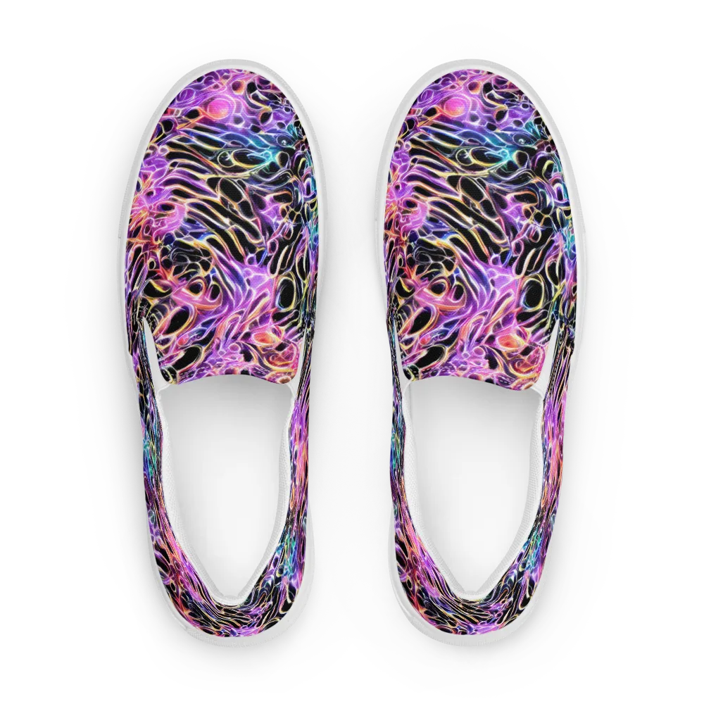 Afterglow Surge on Men's Slip-On Canvas Shoes — Front