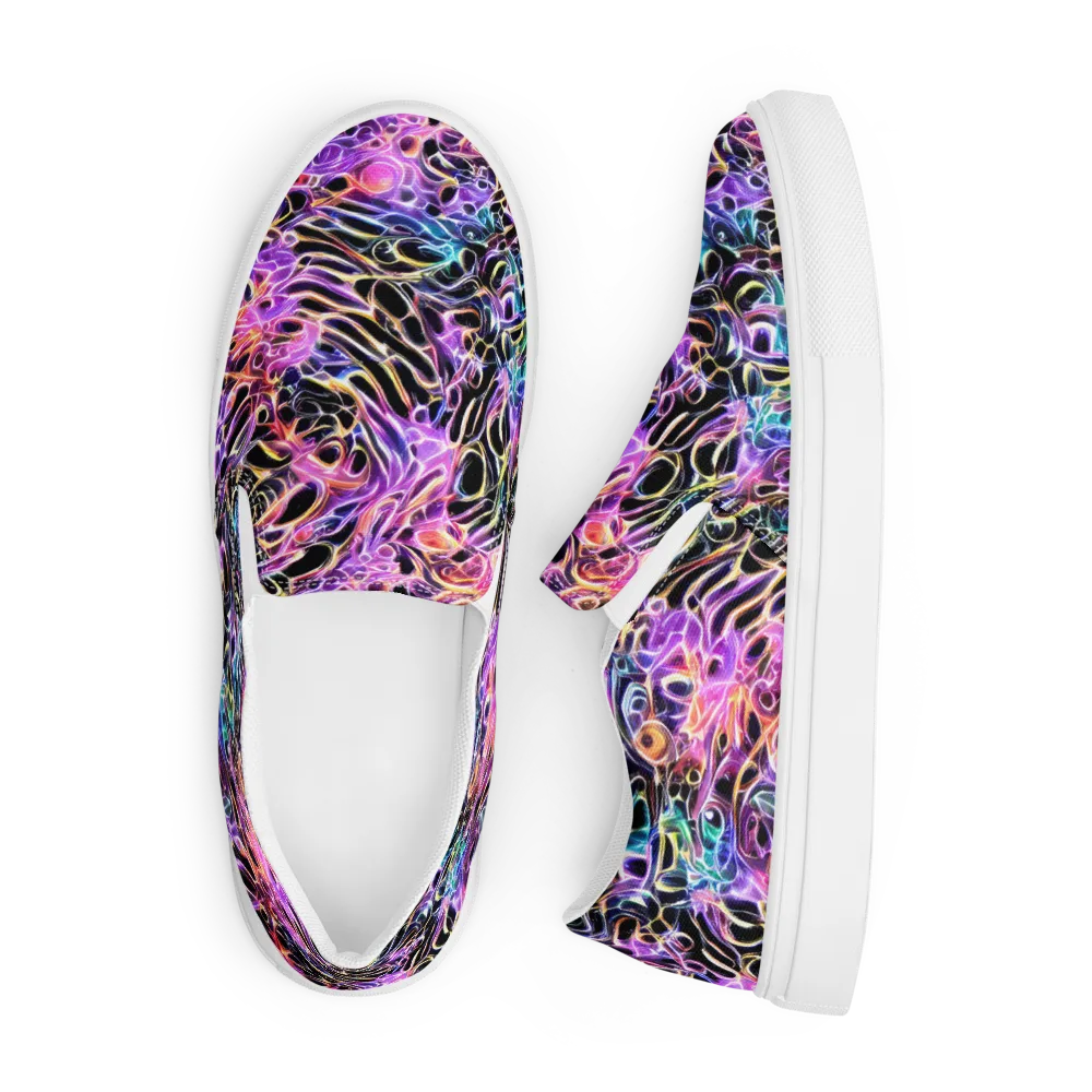 Afterglow Surge on Men's Slip-On Canvas Shoes — Front