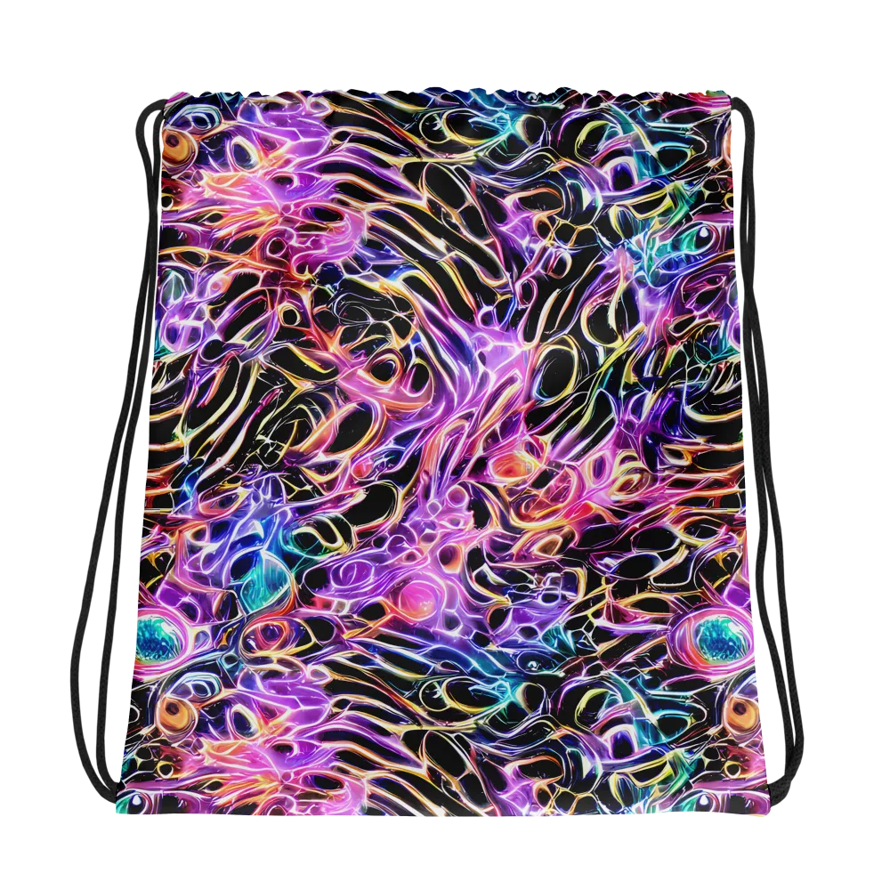 Afterglow Surge on Drawstring Bag — Photo