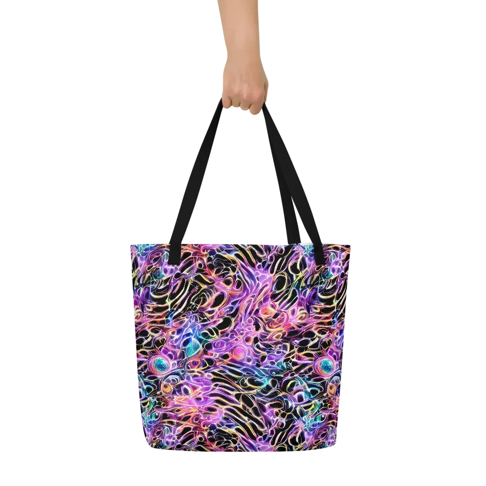 Afterglow Surge on Large Tote Bag W/ Pocket — Front