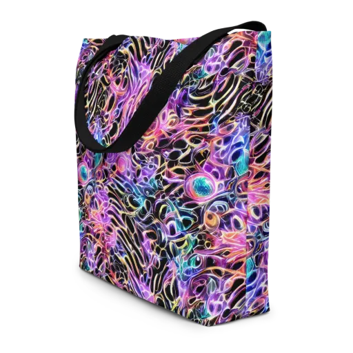 Afterglow Surge on a Large Tote Bag W/ Pocket