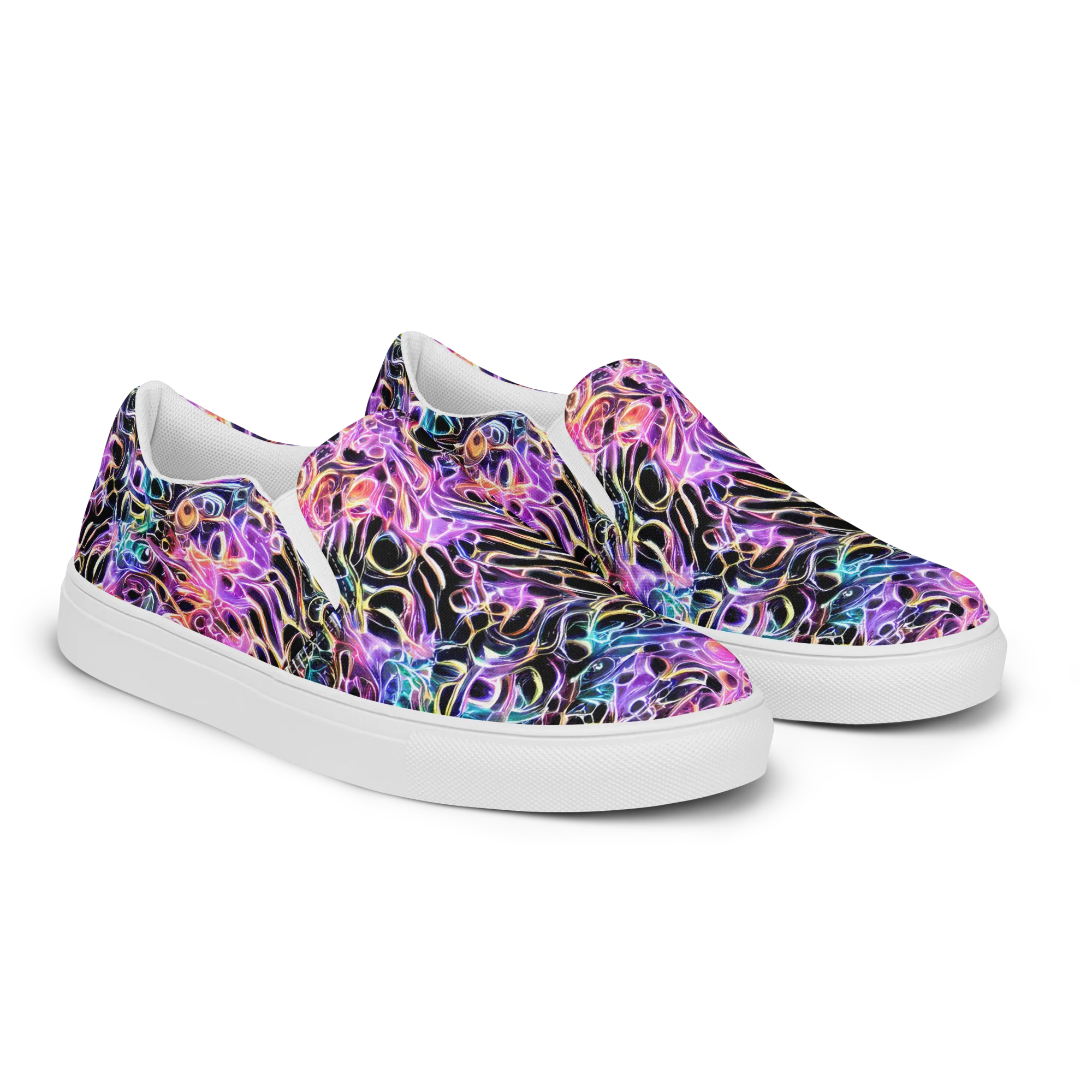 Afterglow Surge on Women's Slip-On Canvas Shoes — Right Front