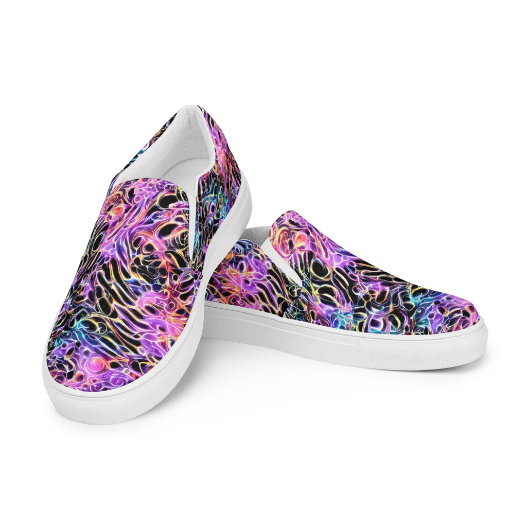 Afterglow Surge on Women's Slip-On Canvas Shoes — Left Front