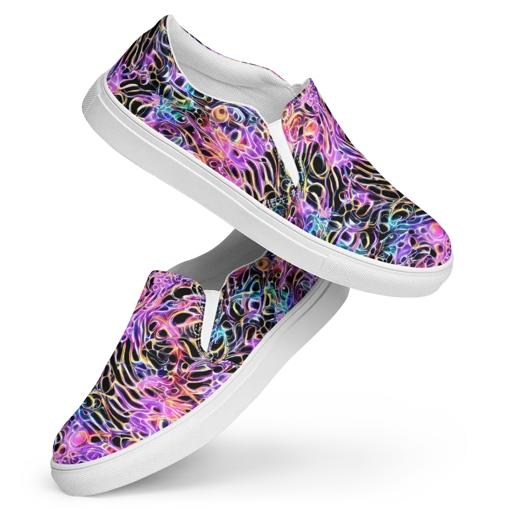 Afterglow Surge on Women's Slip-On Canvas Shoes — Front