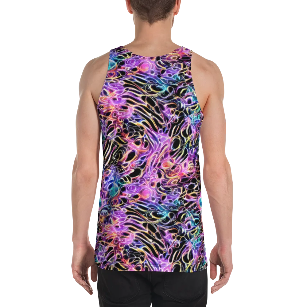 Afterglow Surge on Men's Tank Top — Back