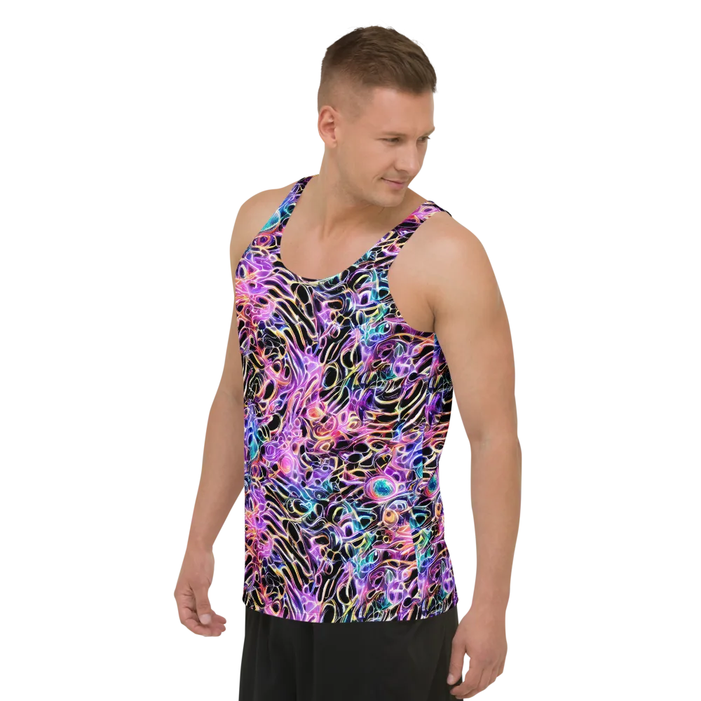 Afterglow Surge on Men's Tank Top — Left Front