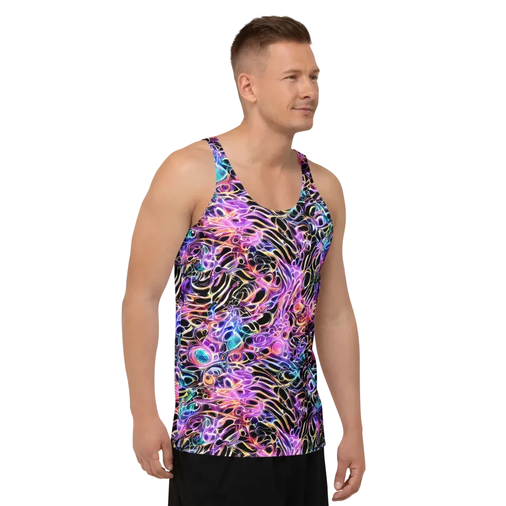 Afterglow Surge on Men's Tank Top — Right Front