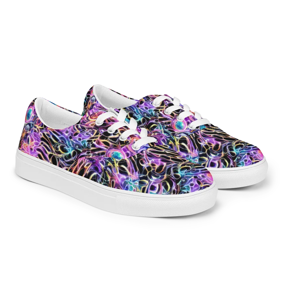 Afterglow Surge on Men's Lace-Up Canvas Shoes — Right Front