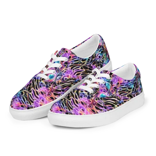 Afterglow Surge on a Men's Lace-Up Canvas Shoes