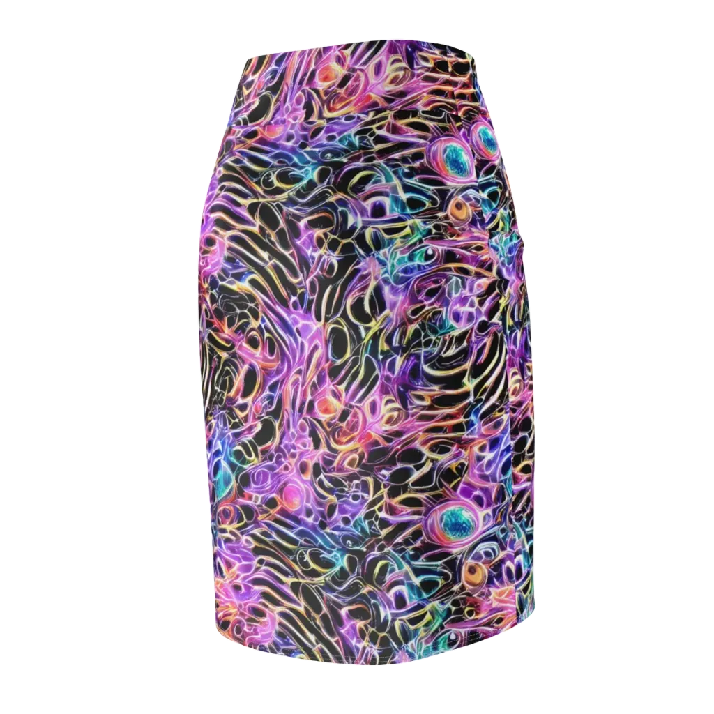 Afterglow Surge on Pencil Skirt — Back Side