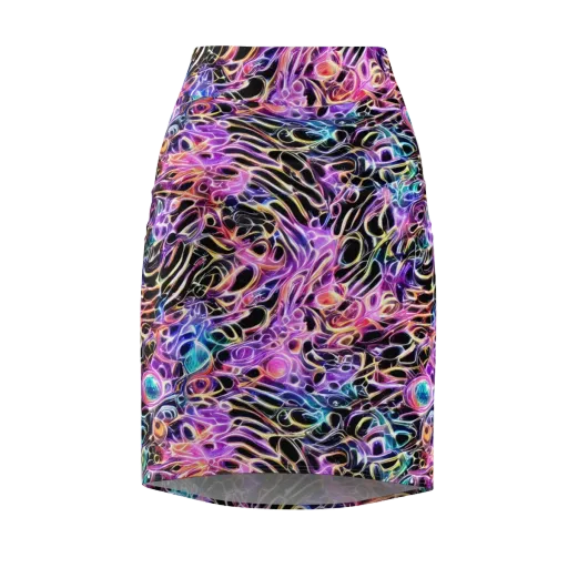 Afterglow Surge on a Pencil Skirt