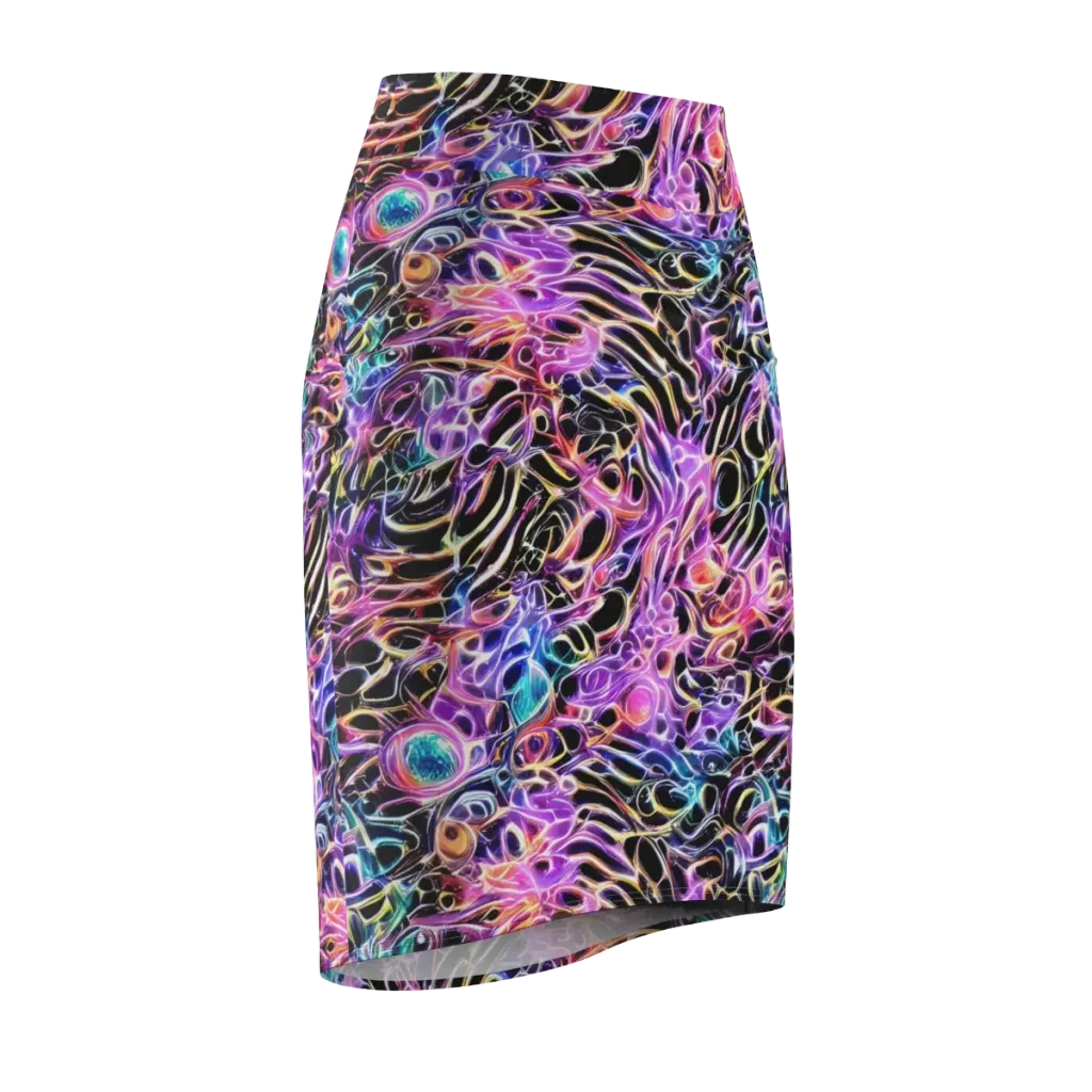 Afterglow Surge on Pencil Skirt — Front Side