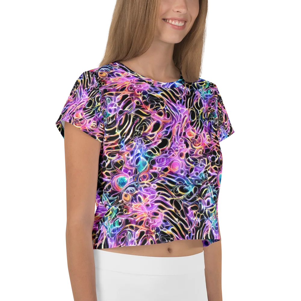 Afterglow Surge on Crop Tee — Right